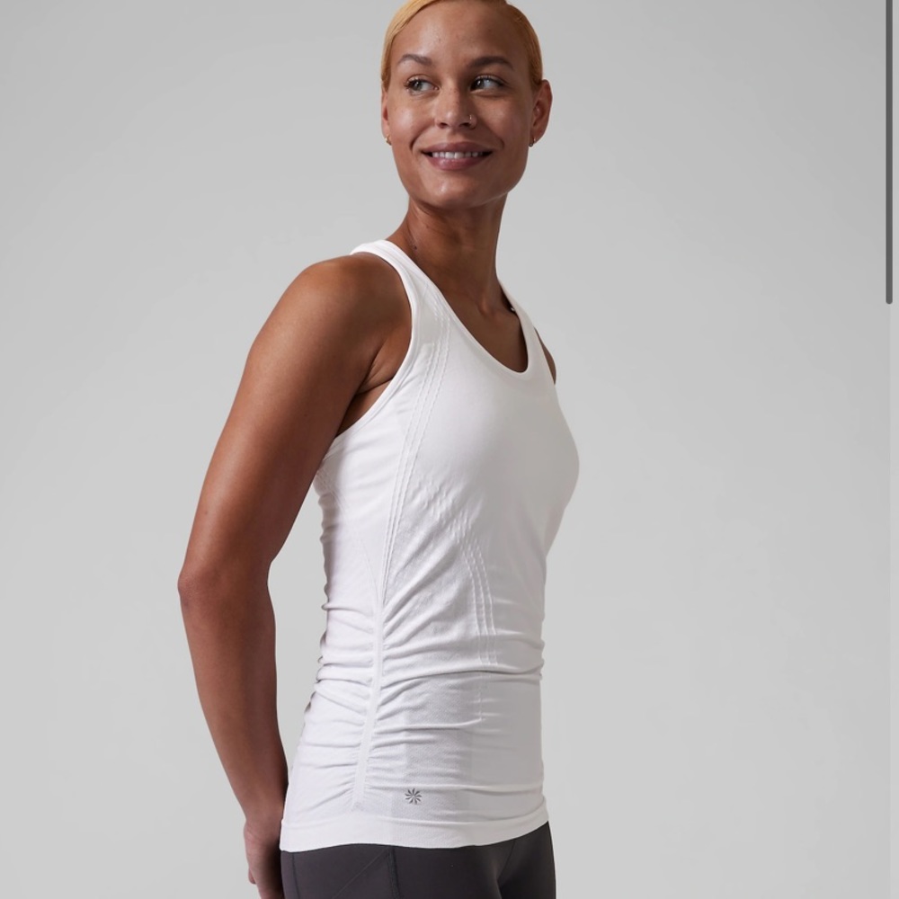 NWT Athleta Speedlight Tank in Ballerina Gown XS